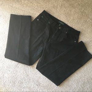 Ralph Lauren Black Jeans
